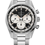 Zenith Chronomaster Original Watch - Steel - Black Matte Dial - Steel Bracelet - 03.3200.3600/21.M3200