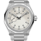 Zenith Defy Skyline Watch - 41 mm Steel Case - Silver Dial - Stainless Steel Bracelet - 03.9300.3620/01.I001