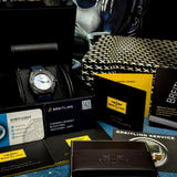 Breitling Avenger II Seawolf, Black Steel/Blue Mother of Pearl