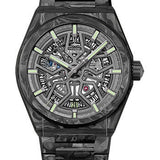 Zenith Defy Classic Watch - Carbon - Black Openworked Dial - Metal Bracelet - 10.9001.670/80.M9000