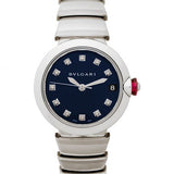 Bvlgari Lvcea Automatic Blue Dial Diamond Ladies Watch