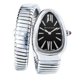 Bvlgari Serpenti Tubogas Quartz Black Opaline Dial Ladies Watch