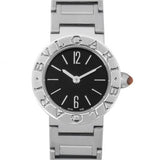 Bvlgari Quartz Black Dial Ladies Watch
