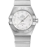 Omega Constellation Co-Axial Watch - 27 mm Steel Case - Mother-Of-Pearl Dial - 123.10.27.20.55.002