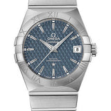 Omega Constellation Co-Axial Watch - 38 mm Steel Case - Blue Dial - 123.10.38.21.03.001