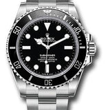 Rolex Steel Submariner Watch - Black Dial - 2020 Release - 124060 New 2024