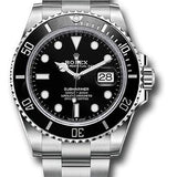 Rolex Steel Submariner Date Watch - Black Bezel - Black Dial - 2020 Release - 126610LN
