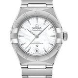 Omega Constellation Manhattan Co-Axial Master Chronometer Watch - 29 mm Steel Case - Mother-Of-Pearl Dial - 131.10.29.20.05.001