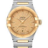 Omega Constellation Manhattan Co-Axial Master Chronometer Watch - 29 mm Steel And Yellow Gold Case - Champagne Dial - 131.20.29.20.08.001