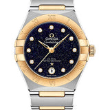 Omega Constellation Omega Co-Axial Master Chronometer - 29 mm Steel And Yellow Gold Case - Blue Glass Diamond Dial - 131.20.29.20.53.001