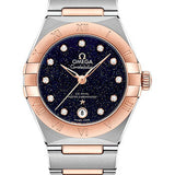 Omega Constellation Omega Co-Axial Master Chronometer - 29 mm Steel And Sedna Gold Case - Blue Glass Diamond Dial - 131.20.29.20.53.002