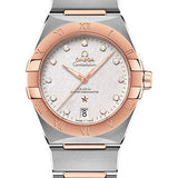 Omega Constellation OMEGA Co-Axial Master Chronometer - 36 mm Steel And Sedna Gold Case - Silvery Diamond Dial - 131.20.36.20.52.001