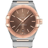 Omega Constellation OMEGA Co-Axial Master Chronometer - 39 mm Steel And Sedna Gold Case - Brown Dial - 131.20.39.20.13.001