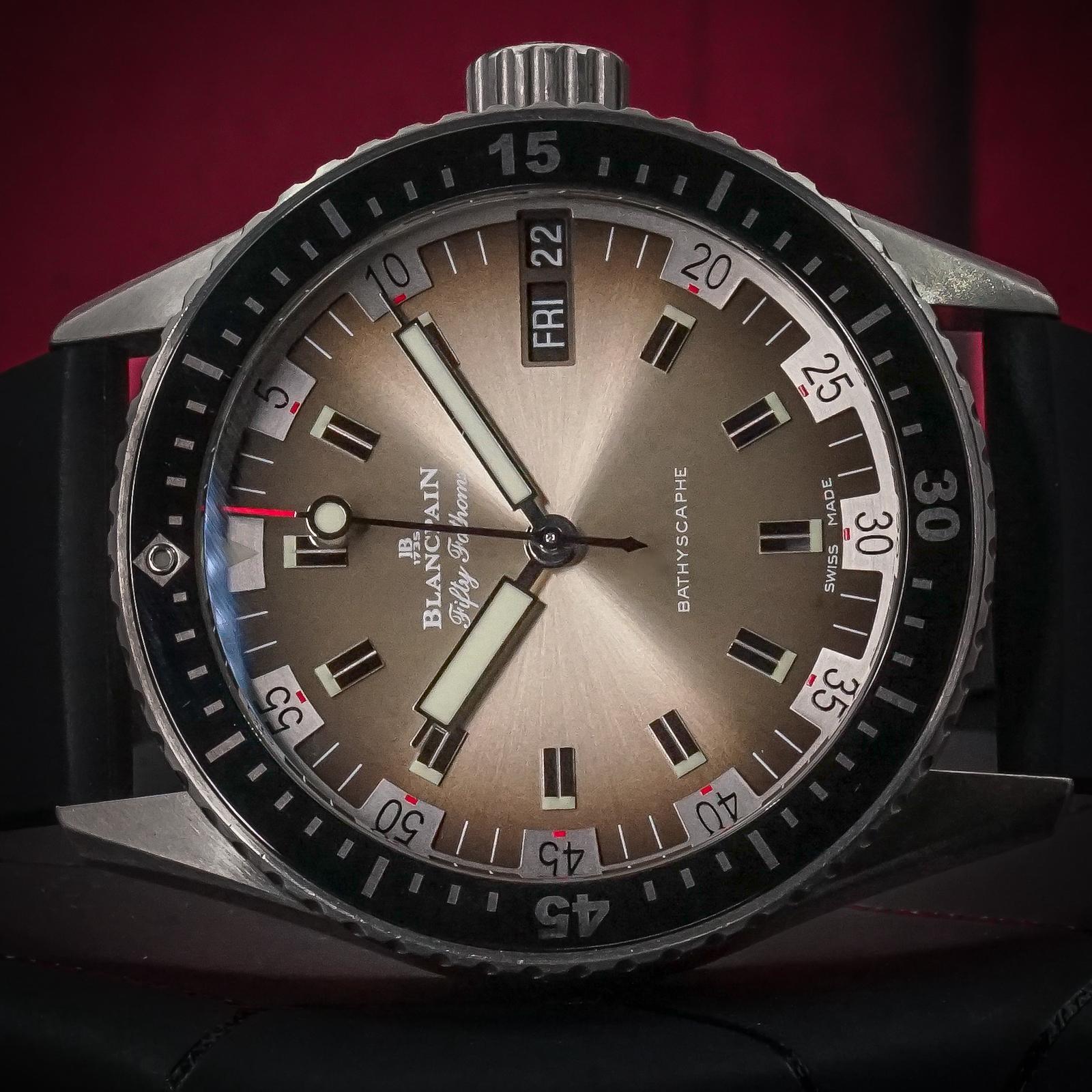 Blancpain Fifty Fathoms Bathyscaphe Jour Date Limited