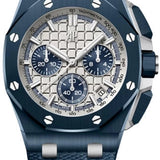 Audemars Piguet Royal Oak Offshore Chronograph "Bleu Nuit" Ceramic Beige Dial Watch - 26420CD.OO.A029VE.01 - 2026