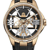 Ulysse Nardin Blast Skeleton X - 42mm Rose Gold Case - Black Dial - Black Leather Strap