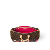 N/A Louis Vuitton M14182 - LV x TM Keepall 45 brown w/ painted figures