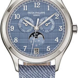 Patek Philippe Complication Annual Calendar 4946 White Gold / Blue Shantung - 4946G-001 - 2026