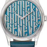 Patek Philippe Calatrava White Gold / Blue Typography - 5177G-056 - 2026