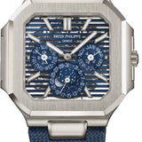 Patek Philippe Cubitus Perpetual Calendar Skeleton Platinum / Blue - 5840P-001 - 2026