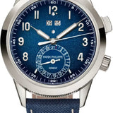 Patek Philippe Grand Complications Calatrava 24-Hour Alarm 5322 White Gold / Blue - 5322G-001 - 2026