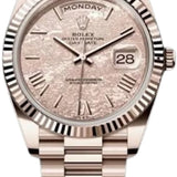 Rolex Day-Date 40 Jubilee Gold, Gold Leaf motif, Roman numerals - M228235JG-0002 - 2026