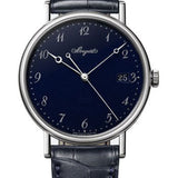 Breguet Classique 5177 - White Gold Case - Blue Dial - Blue Leather Strap - 5177BB/2Y/9V6