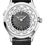 Patek Philippe Complications World Time - White Gold - Charcoal Gray Lacquered Dial - 5230G-014