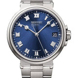 Breguet Marine 5517 - Titanium Case - Blue Dial - Metal Bracelet - 5517TI/Y1/TZ0