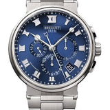Breguet Marine Chronographe 5527 - Titanium Case - Blue Dial - Bracelet - 5527TI/Y1/TW0