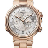 Breguet Marine Alarme Musicale 5547 - Rose Gold Case - Silver Dial - Bracelet - 5547BR/12/RZ0