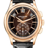 Patek Philippe Complications Flyback Chronograph Annual Calendar - Rose Gold - Brown Sunburst Dial - 5905R-001