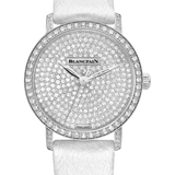 Blancpain Villeret Ultraplate Diamond White Gold Ostrich Ladies Watch - 6104 1963 58A