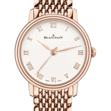 Blancpain Villeret Ultraplate Mille Mailles Red Gold Ladies Watch - 6104 3642 MMB