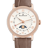 Blancpain Villeret Quantieme Phases de Lune Red Gold Alligator Ladies Watch - 6106 3642 55A