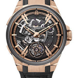 Ulysse Nardin Blast Hourstriker - 45mm Rose Gold and Titanium Case - Black Dial - Black Leather Strap