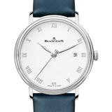 Blancpain Villeret Ultraplate Date Ultra-Slim Steel Satin Ladies Watch - 6224 1127 95A