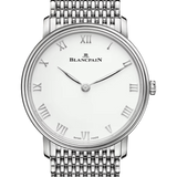 Blancpain Villeret Ultraplate Steel Mille Mailles Ultra-Slim Men's Watch - 6605 1127 MMB