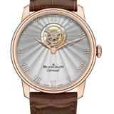 Blancpain Villeret Carrousel Volant Une Minute Red Gold Alligator Men's Watch - 66228 3642 55B