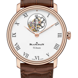 Blancpain Villeret Tourbillon Volant Une Minute 12 Jours Red Gold Men's Watch - 66240 3631 55B