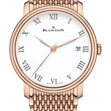 Blancpain Villeret 8 Jours Red Gold Men's Watch - 6630 3631 MMB