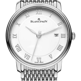 Blancpain Villeret Ultraplate Date 40mm Steel Men's Watch - 6651 1127 MMB