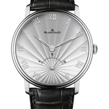 Blancpain Villeret Ultraplate Retrograde White Gold Black Alligator Men's Watch - 6653 1542 55B