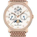 Blancpain Villeret Quantieme Perpetuel Phases de Lune Red Gold Men's Watch - 6656 3642 MMB