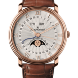 Blancpain Villeret Quantieme Complet Demi-Savonnette Red Gold Alligator Men's Watch - 6664 3642 55B