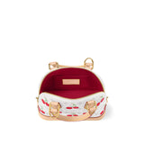 Louis Vuitton Alma BB MM LVxTM white/cherry