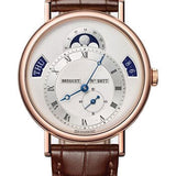 Breguet Classique Calendrier 7337 - Rose Gold Case - Gold Dial - Brown Leather Strap - 7337BR/12/9VU