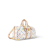N/A Louis Vuitton - LV x TM Keepall 45 white w/ multi-colored logo