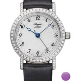 Breguet Classique 8068 - White Gold Case - Mother-Of-Pearl Dial - Black Satin Strap - 8068BB/59/764/DD00
