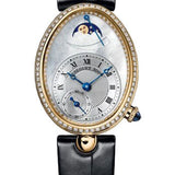 Breguet Reine de Naples 8908 - Yellow Gold Case - Mother-Of-Pearl Dial - Black Leather Strap - 8908BA/52/964/D00D3L